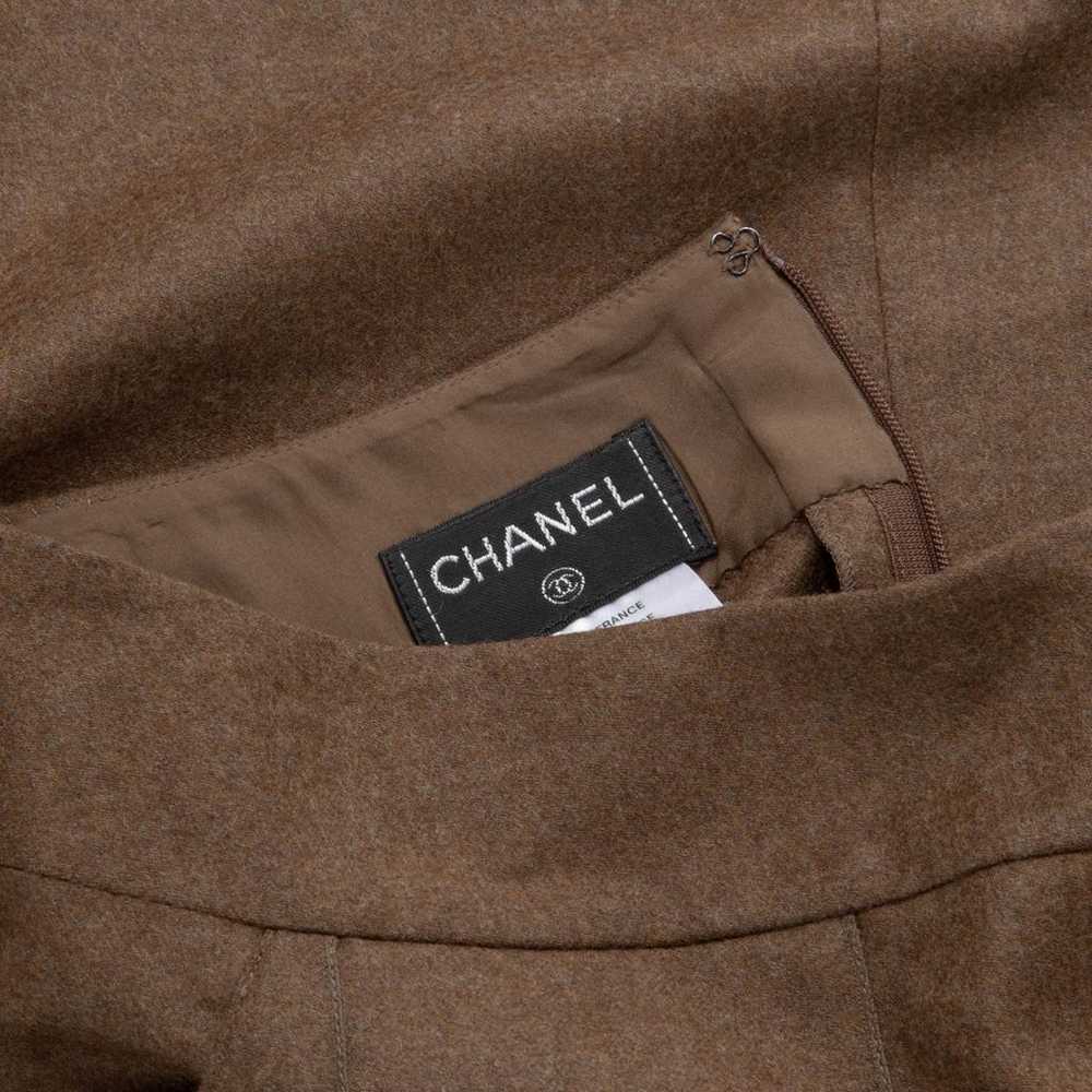 Chanel Wool mid-length skirt - image 3