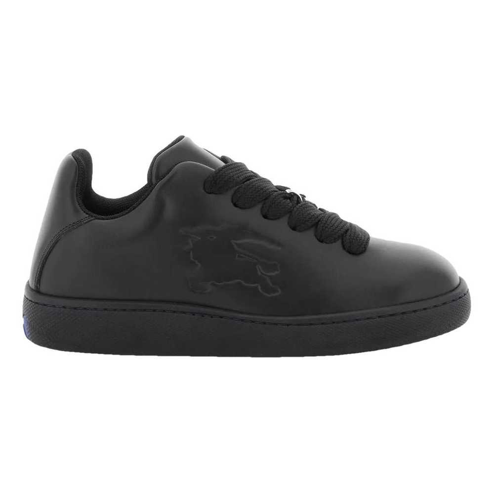 Burberry Leather trainers - image 1