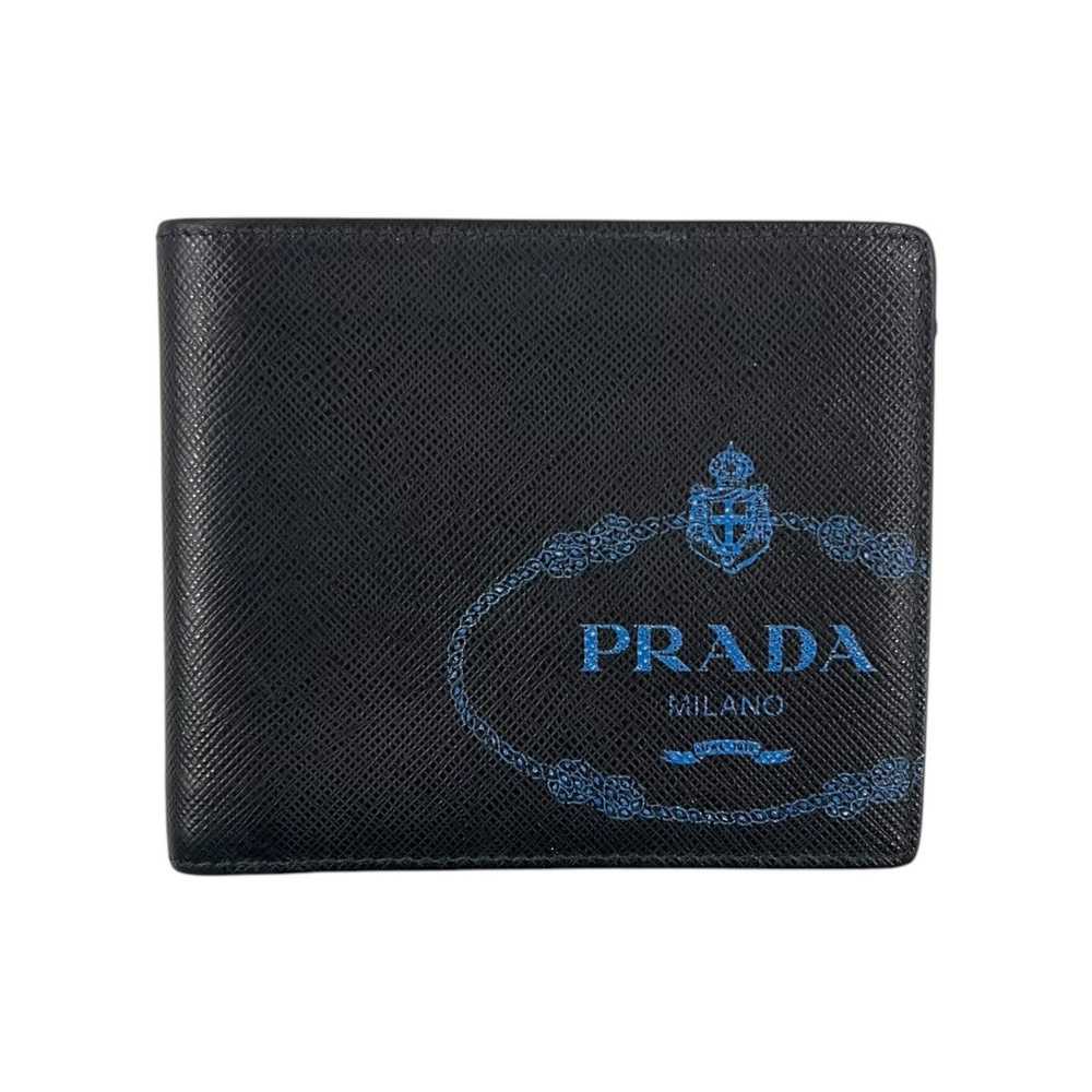 Prada Prada Saffiano Logo Bifold Wallet - image 1