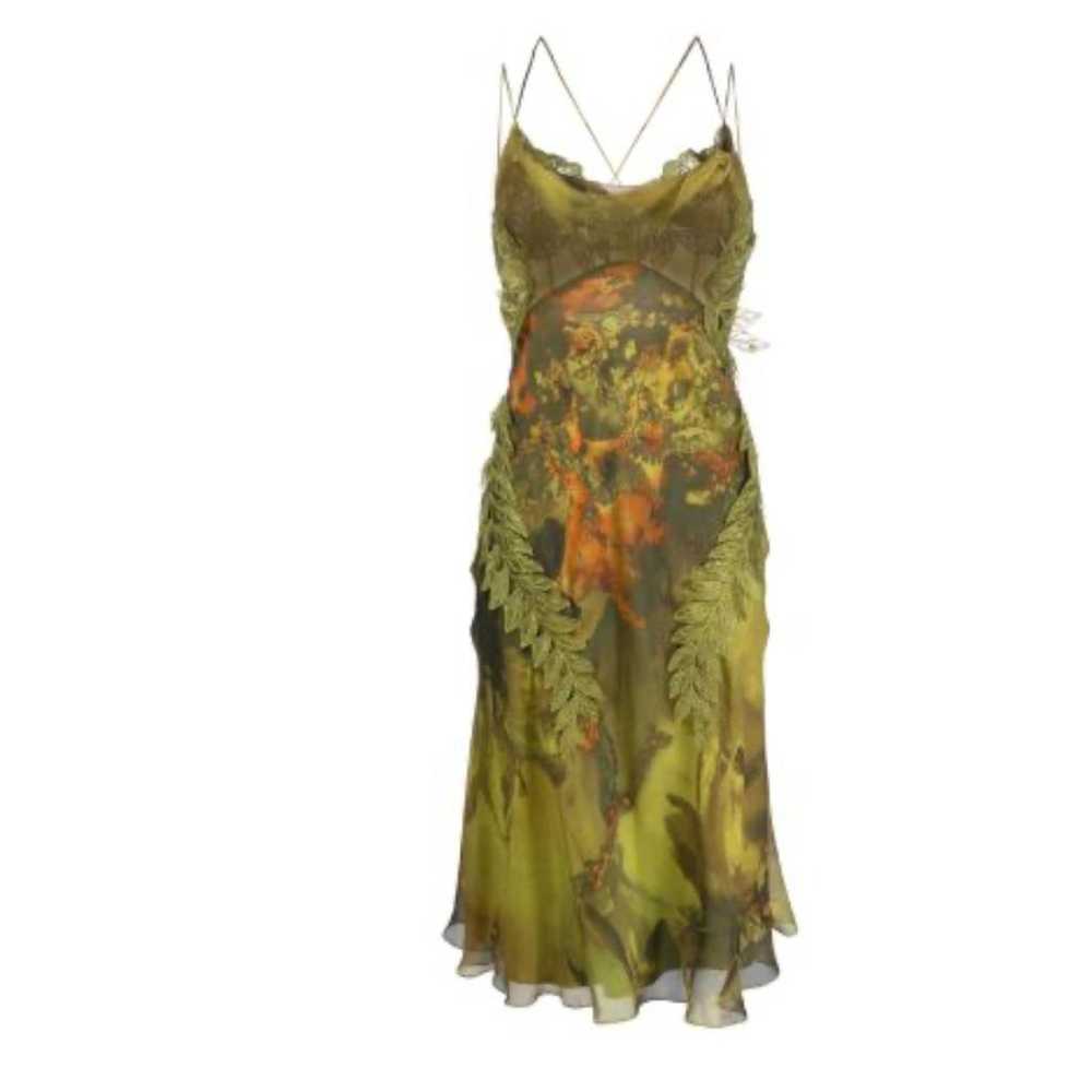 Alberta Ferretti Silk mid-length dress - image 6