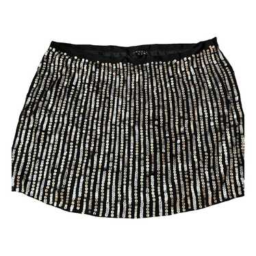 Theory Silk mini skirt