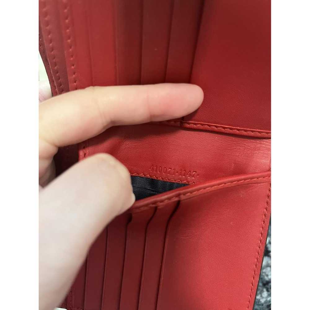 Gucci Leather card wallet - image 10