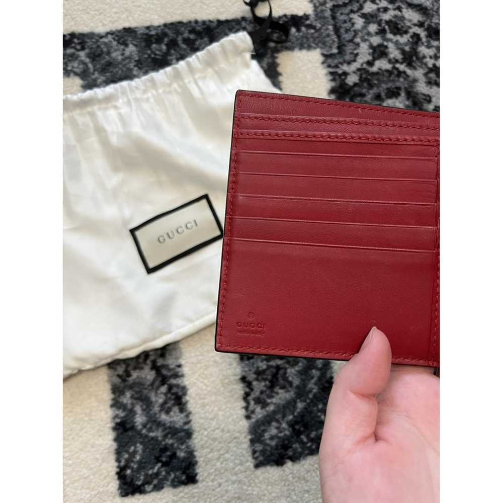 Gucci Leather card wallet - image 8