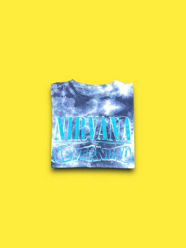 Band Tees × Nirvana Nirvana tie dye band tee