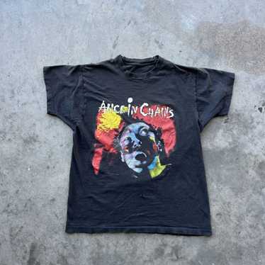 Band Tees × Vintage 1990 Alice In Chains Facelift… - image 1