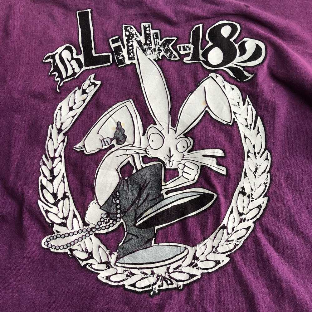 Vintage Vintage Rare Band Tee Blink-182 Bunny Rab… - image 3