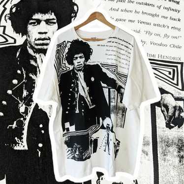 Band Tees × Rock Tees × Vintage 1991 Jimi Hendrix… - image 1