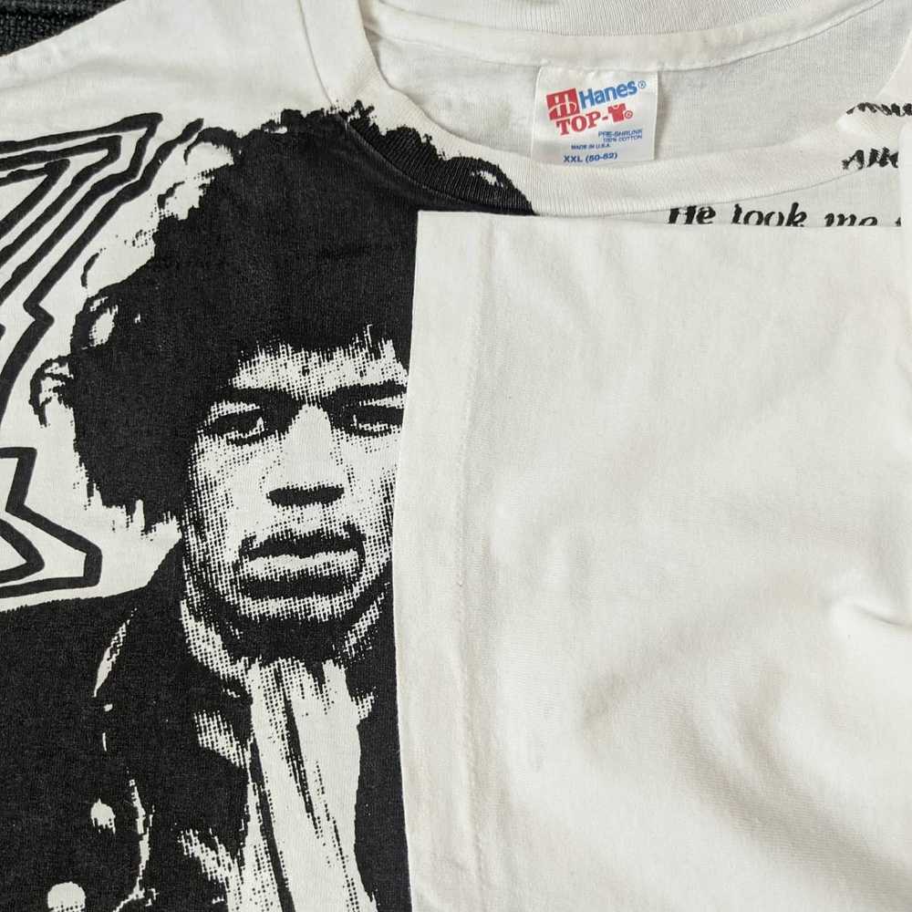 Band Tees × Rock Tees × Vintage 1991 Jimi Hendrix… - image 4