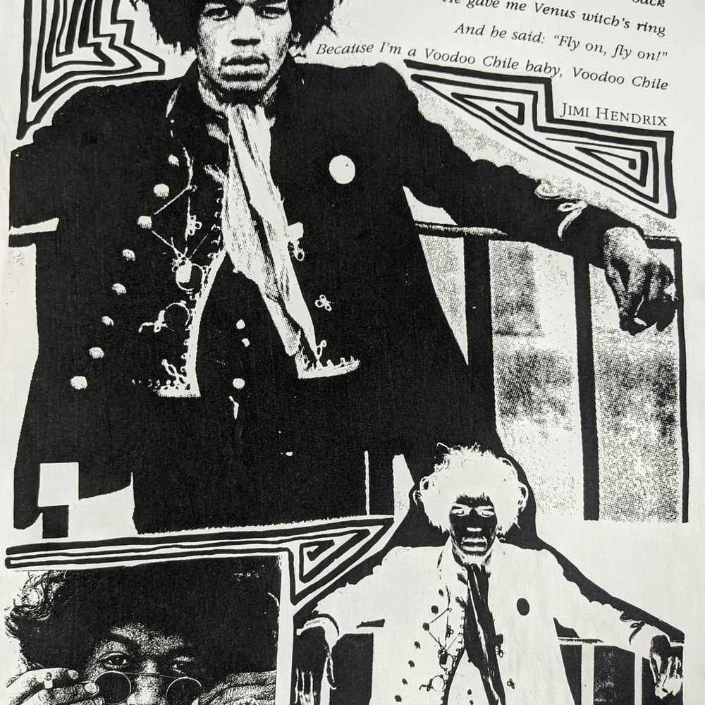 Band Tees × Rock Tees × Vintage 1991 Jimi Hendrix… - image 9