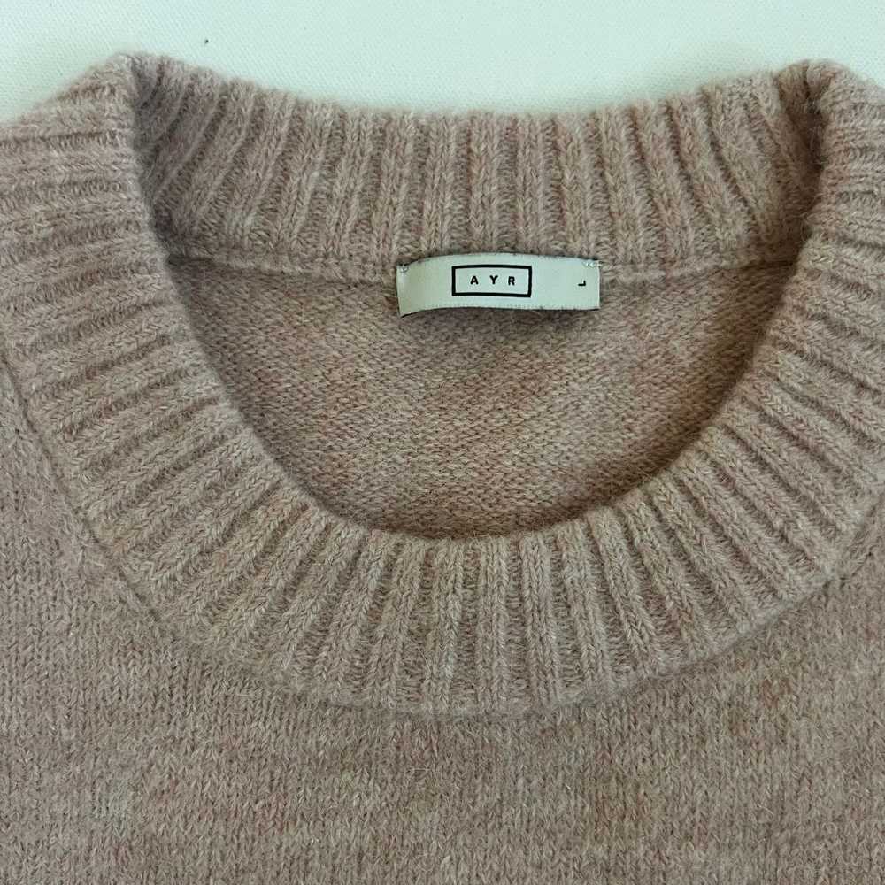 Brand AYR The Kickback Crew Sweater Pink size L - image 5