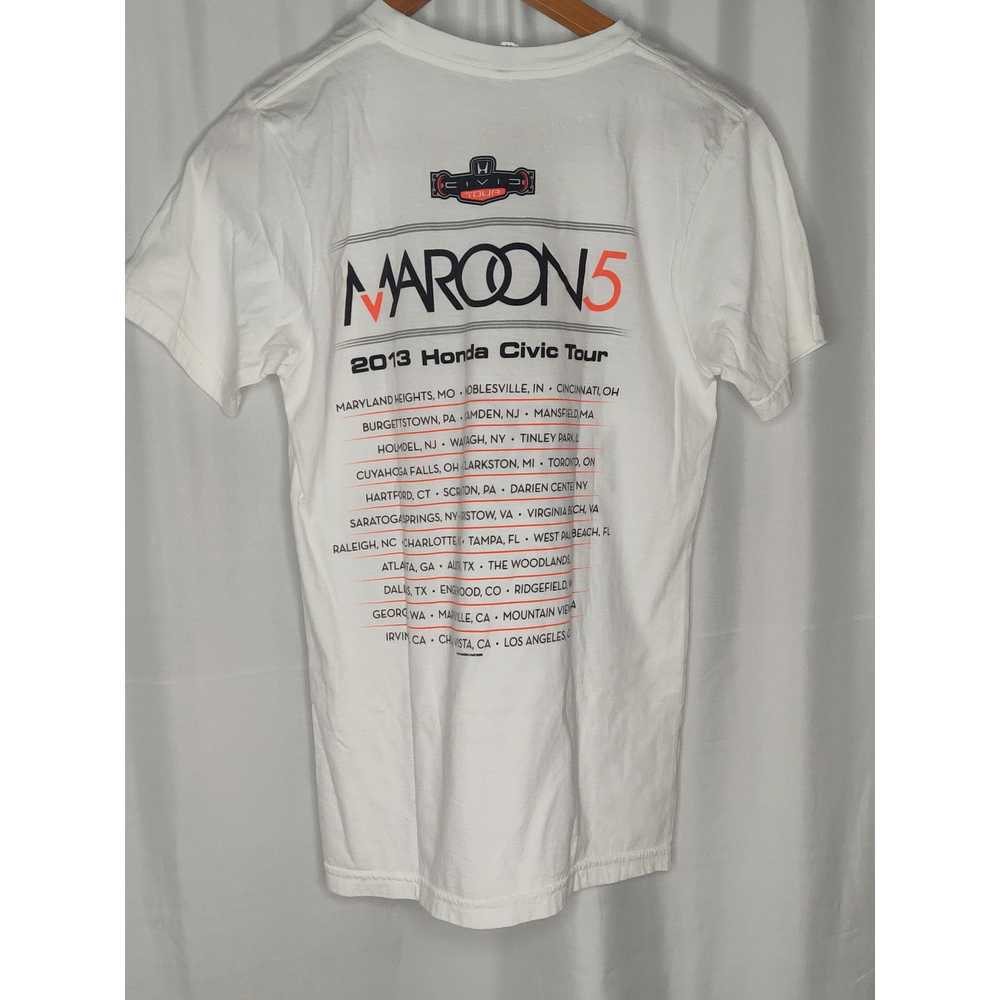 Other Maroon 5 2013 Honda Civic tour souvenir t-s… - image 2