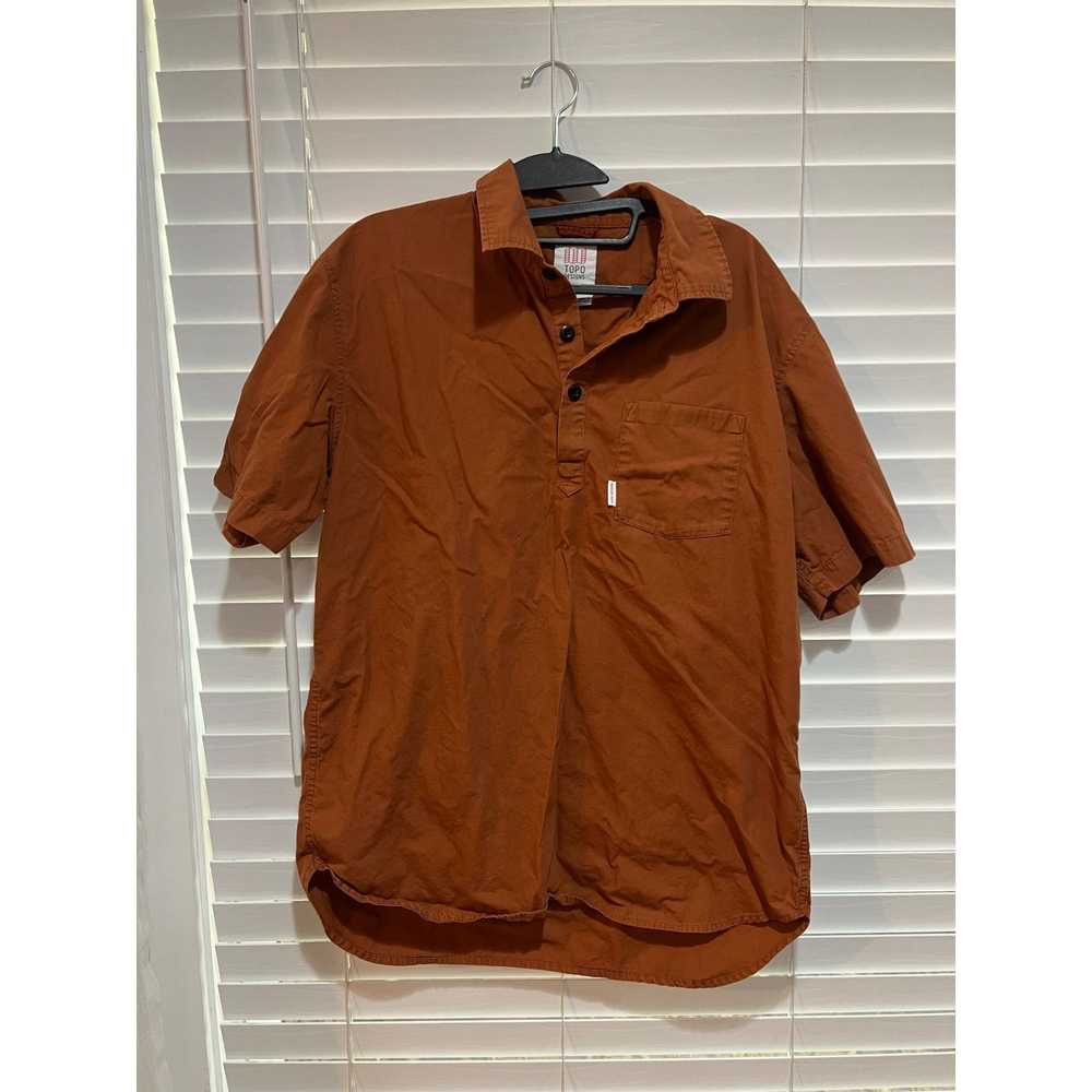 Topo Designs Topo Designs Polo Shirt - Size L - image 1