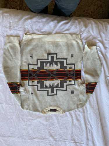 Pendleton × Vintage Aztec navajo knit sweater