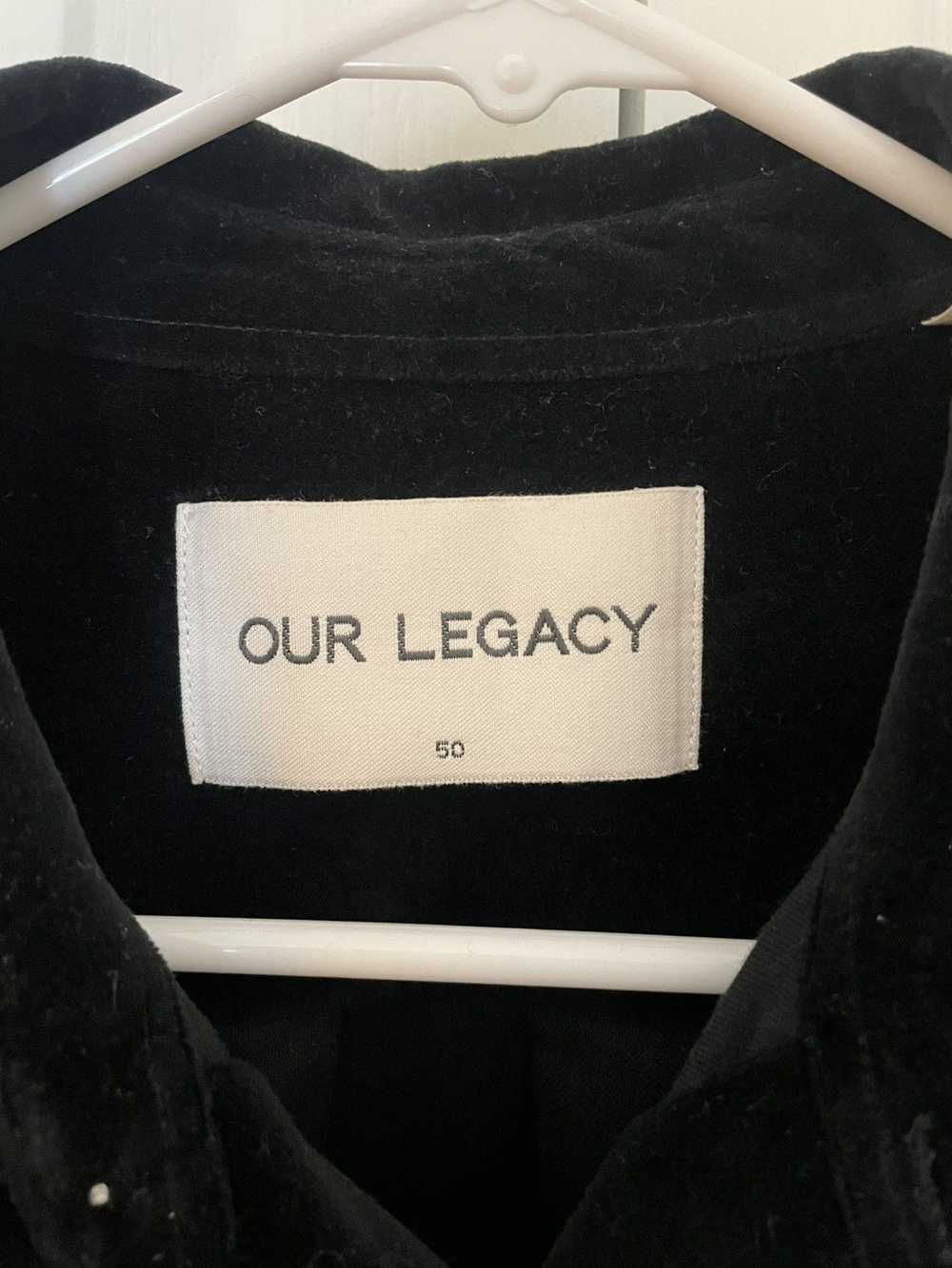 Our Legacy Our Legacy Velour Box Shirt - image 2