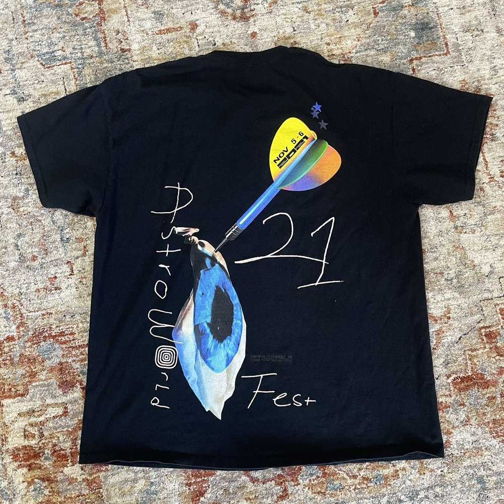 Travis Scott Travis Scott AstroFest Tongue Tee - image 2