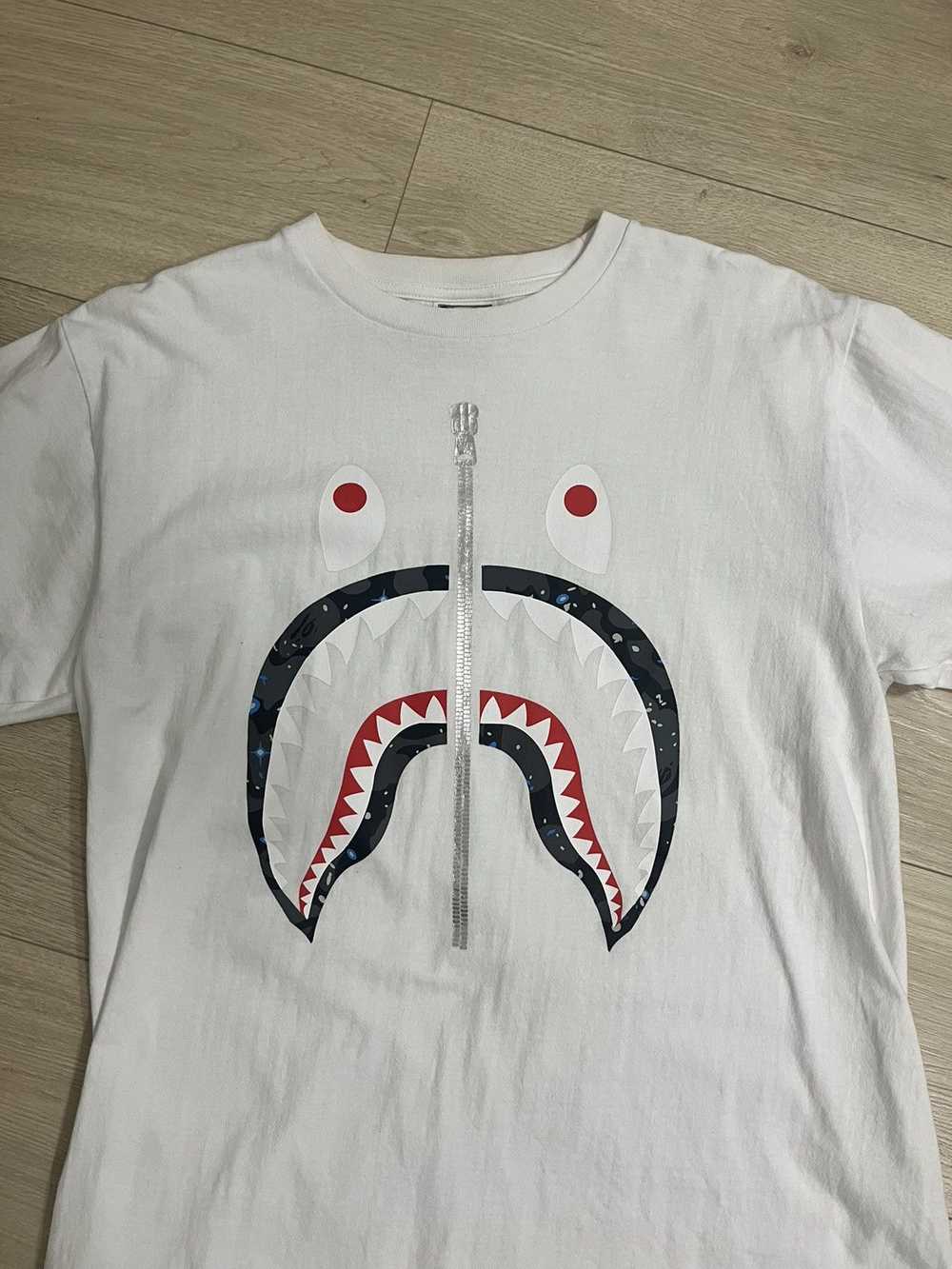 Bape Space Camo Shark Tee SS21 - image 1