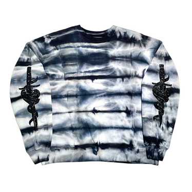 Amiri Amiri Dagger Motif Tie Dye Crewneck Sweatsh… - image 1