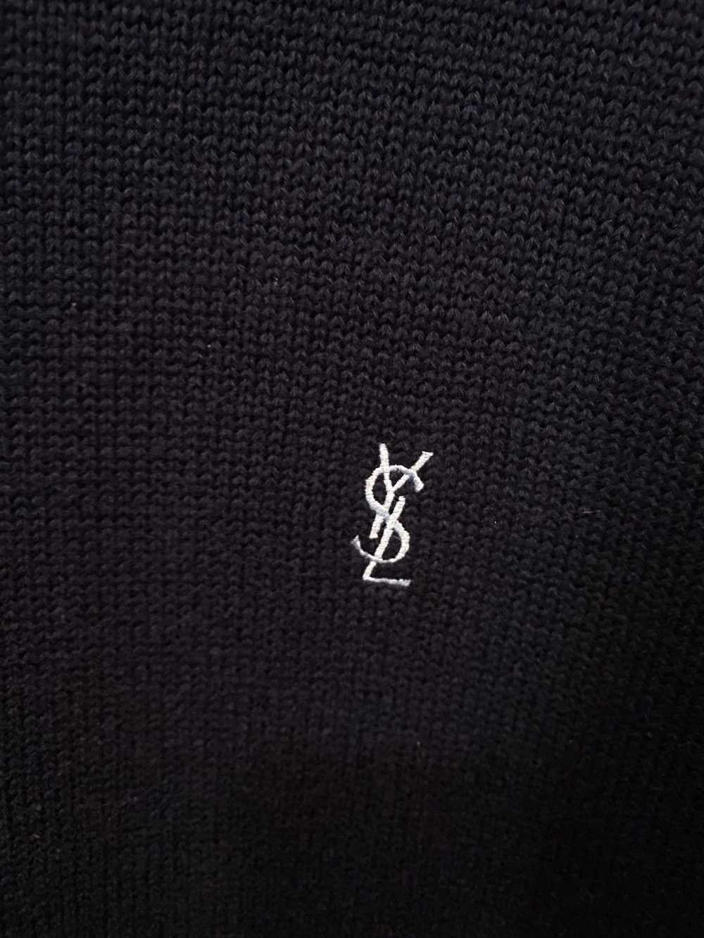 Vintage × Yves Saint Laurent YSL Sweater Knit Old… - image 2