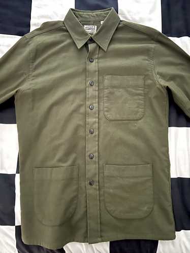 Naked & Famous Naked and Famous Green Shirt