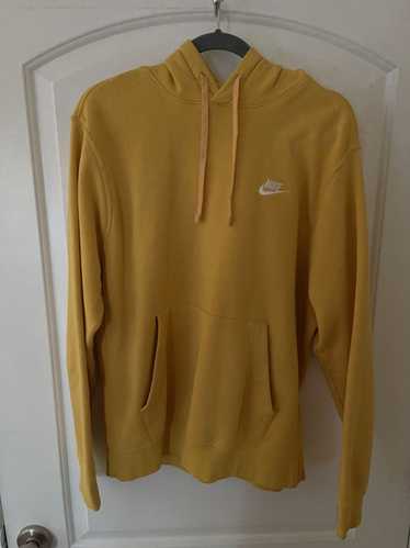 Nike Y2K Hoodie Yellow Boxy fit mini swoosh