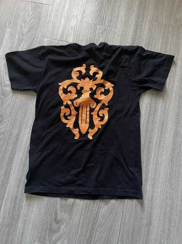 Chrome Hearts Chrome hearts orange dagger T-shirt - image 1