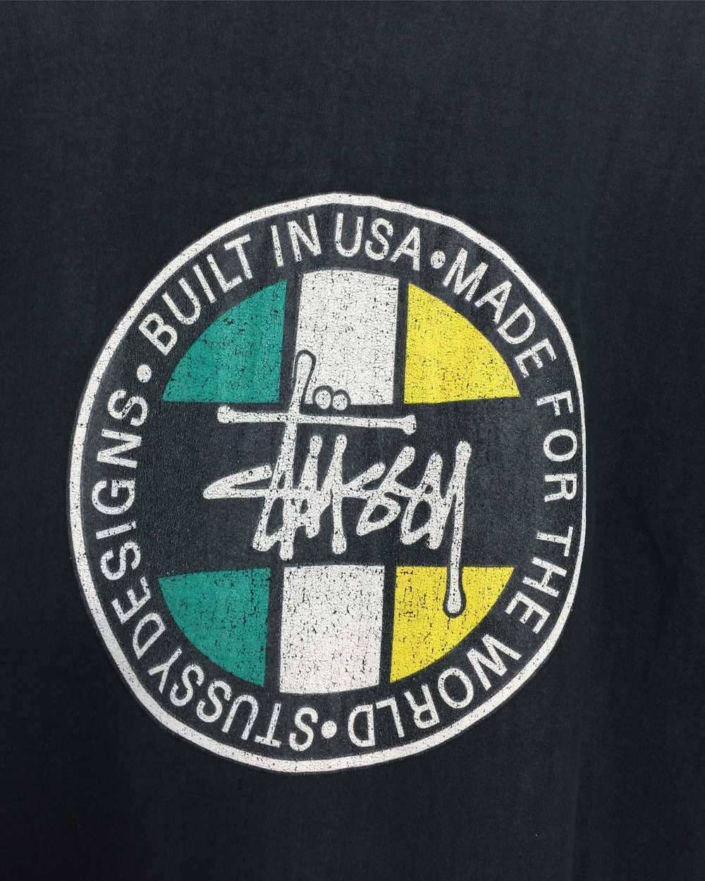 Stussy × Vintage Rare Vintage 90s Distressed Stus… - image 8