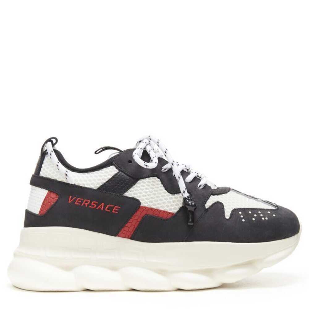 Versace new VERSACE Chain Reaction black white re… - image 1