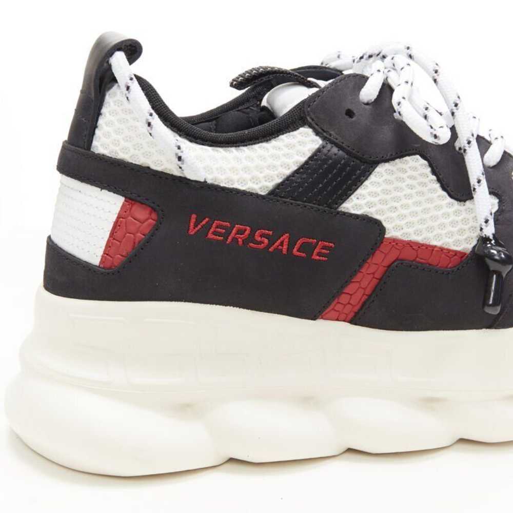 Versace new VERSACE Chain Reaction black white re… - image 9