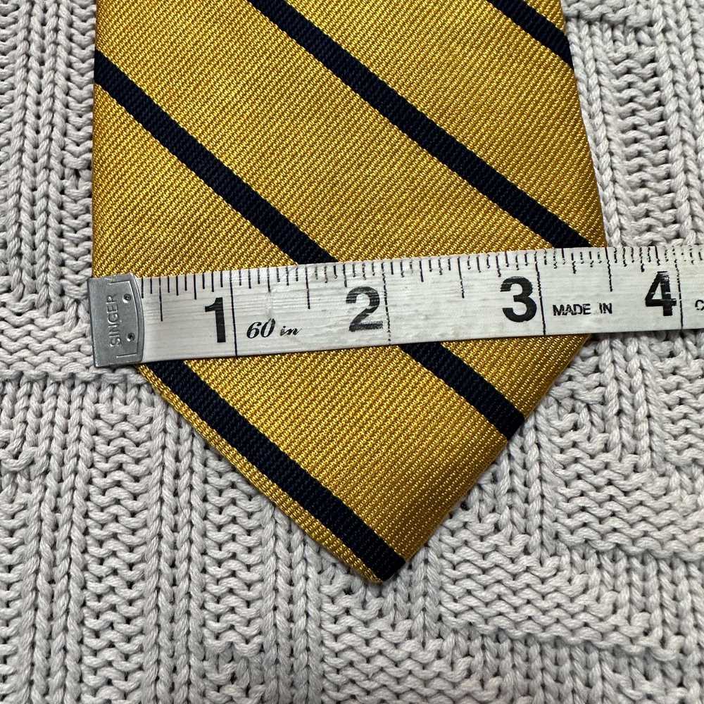 Brooks Brothers Brooks Brothers yellow gold strip… - image 5