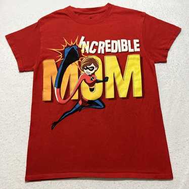 Disney Disney Parks Incredible Mom Red Short Slee… - image 1