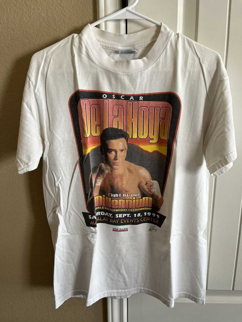 Hanes Vintage Oscar De La Hoya Tee - image 1