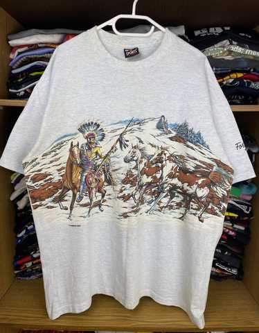 Animal Tee × Habitat × Vintage Vintage 1994 Nativ… - image 1