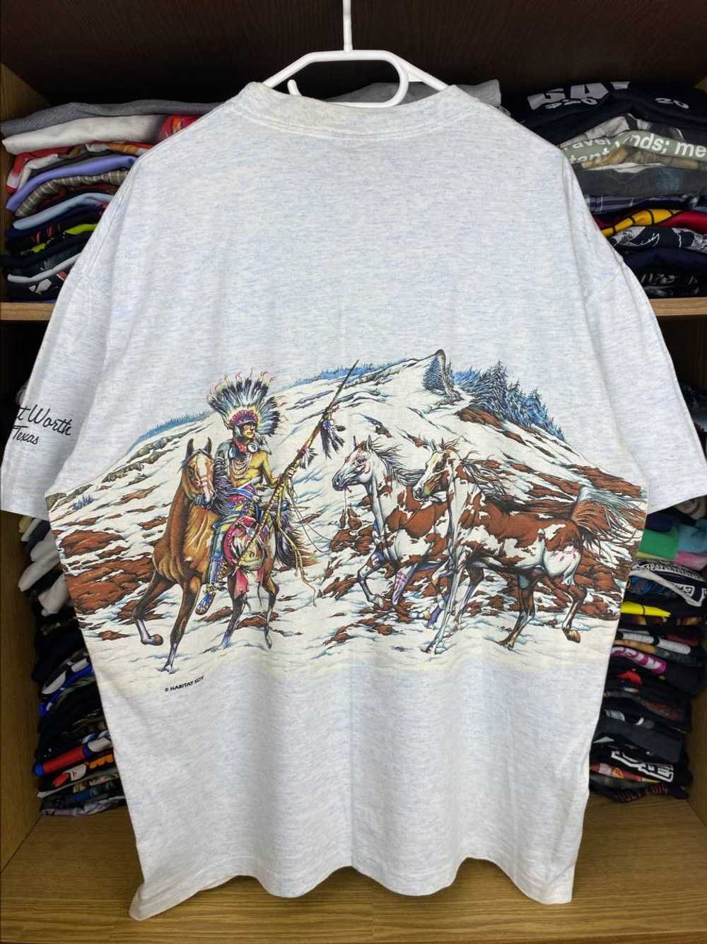 Animal Tee × Habitat × Vintage Vintage 1994 Nativ… - image 2