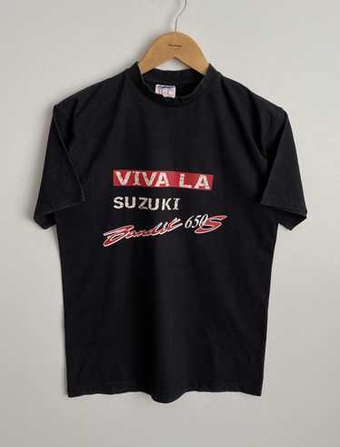 Racing × Slightly Distressed Suzuki Tee × Streetwe