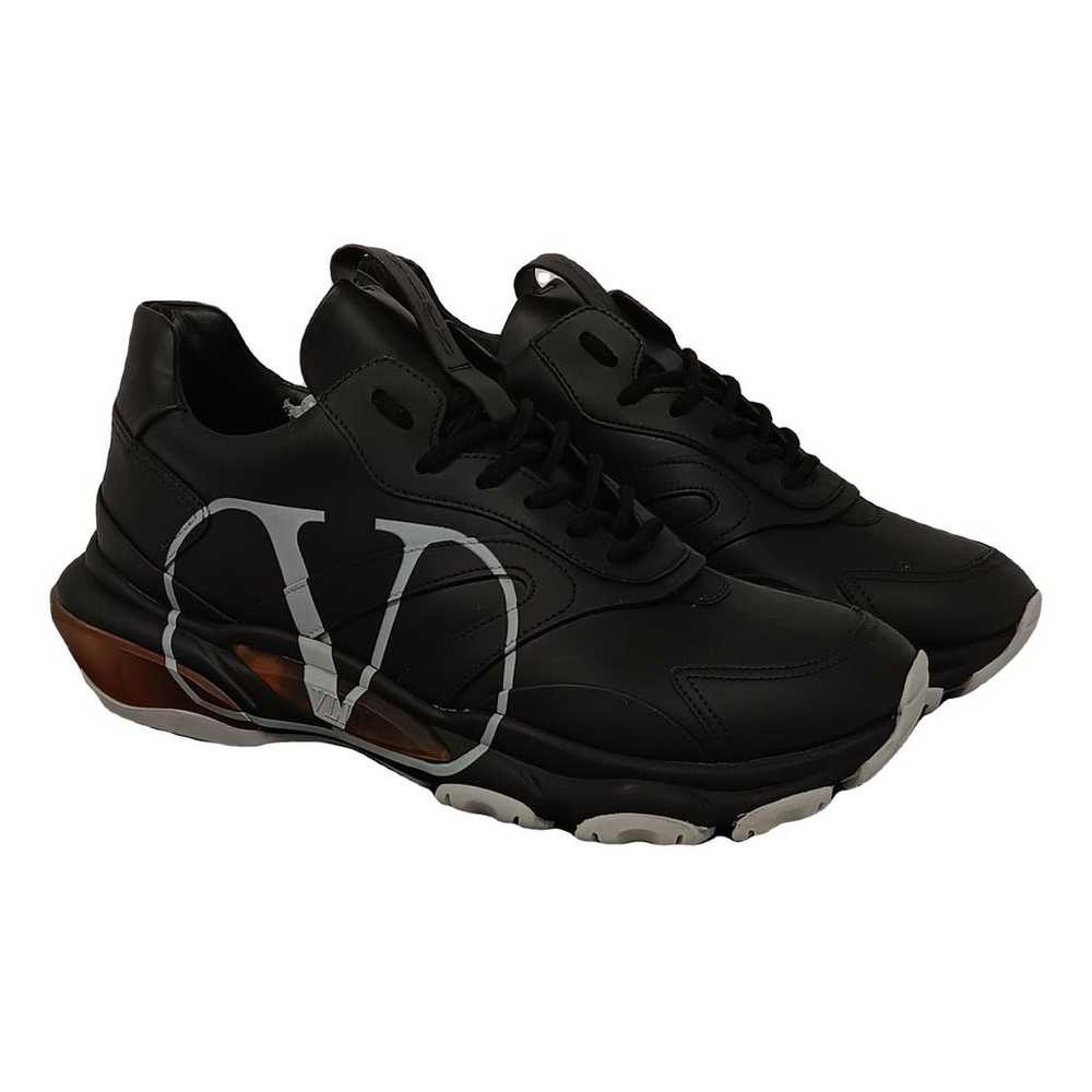 Valentino Garavani Bounce leather low trainers - image 1