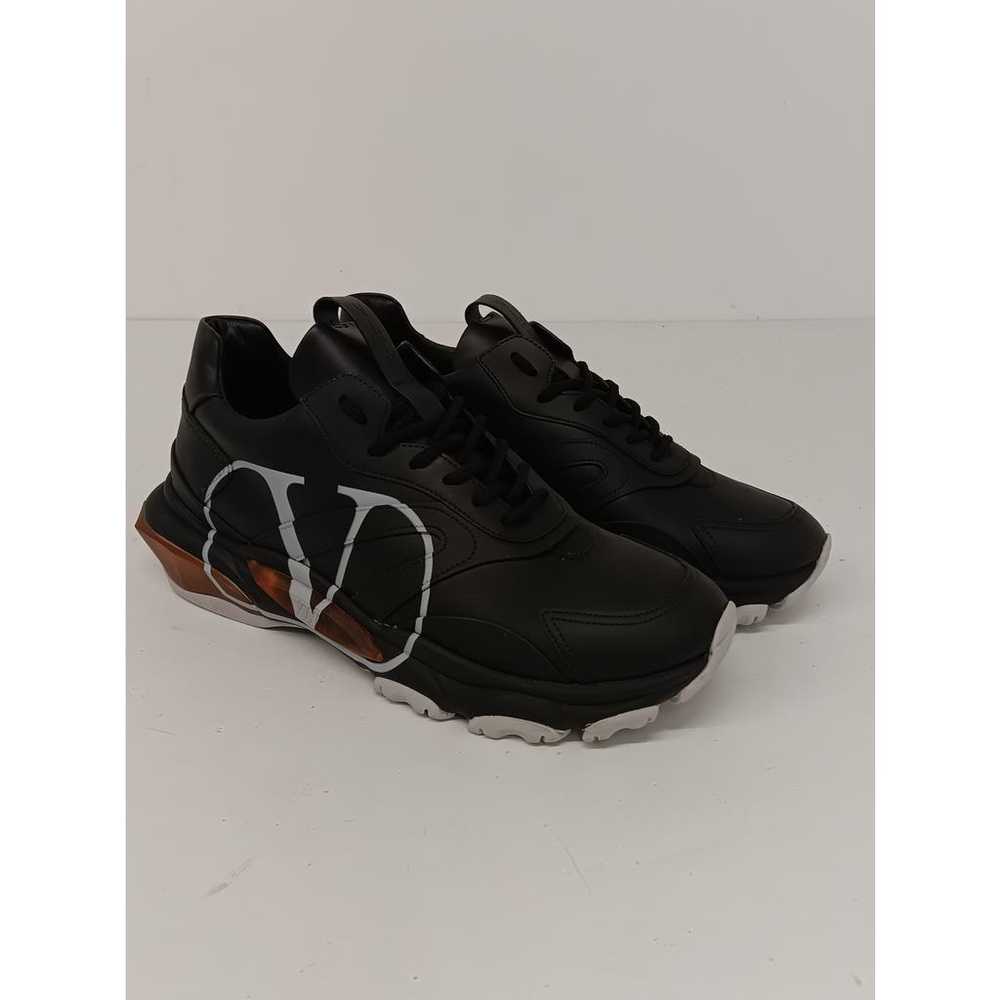 Valentino Garavani Bounce leather low trainers - image 2