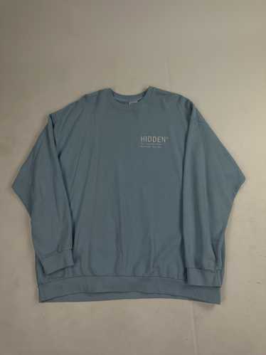 HIDDEN hidden baby blue crew neck