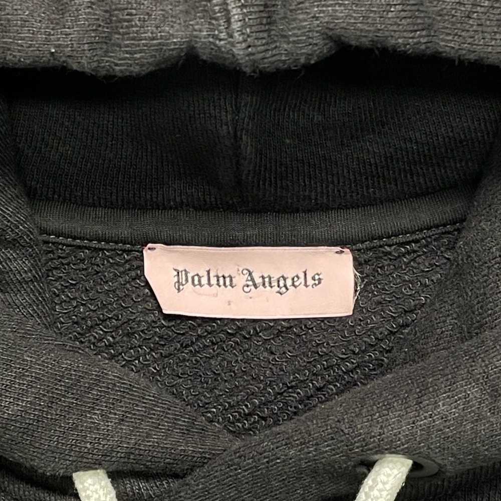 Palm Angels Bear Hooded Sweatshirt Black Green - image 4