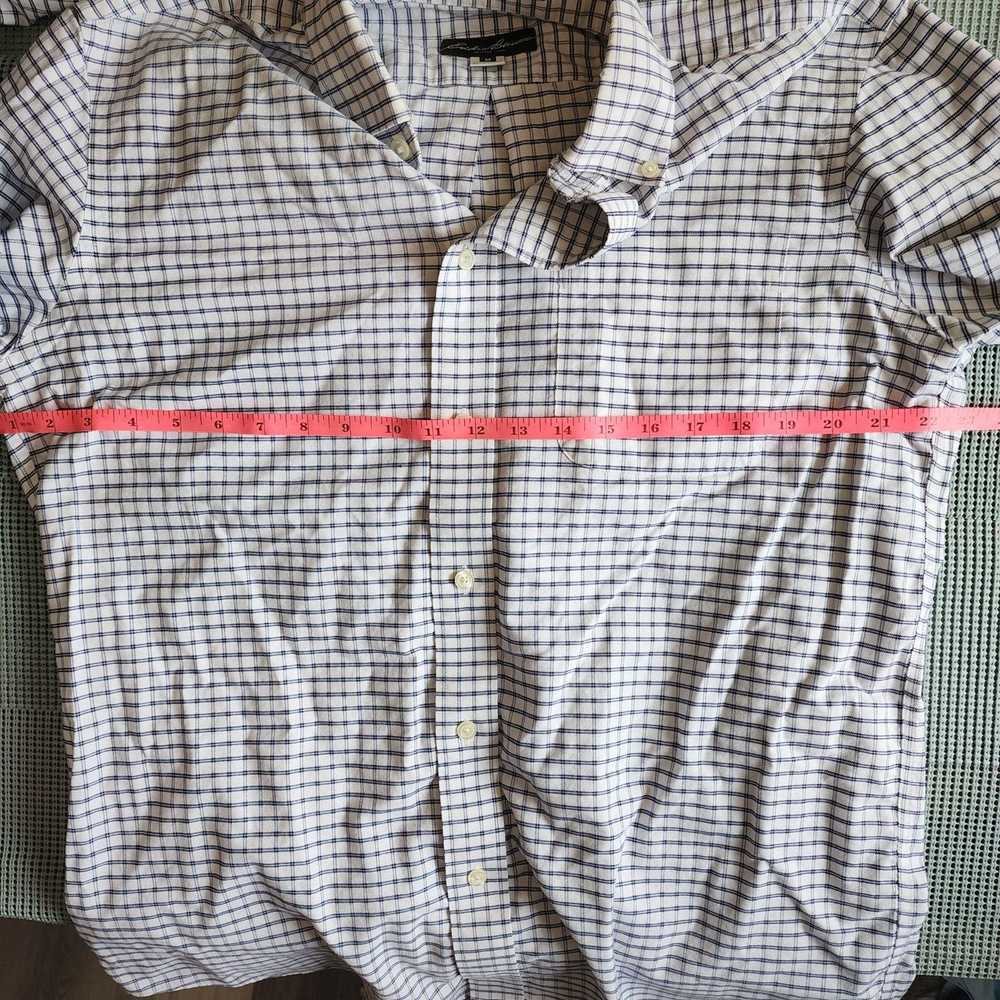 Eddie Bauer Men's M Eddie Bauer Blue White Check … - image 7