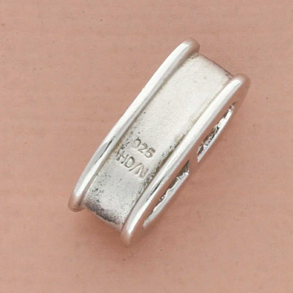 Sterling Silver zales sterling silver single diam… - image 3