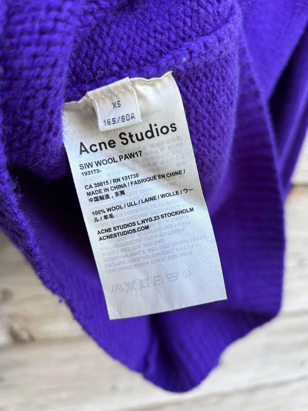 Acne Studios Acne Studios SIW Wool PAW17 Wool Kni… - image 6