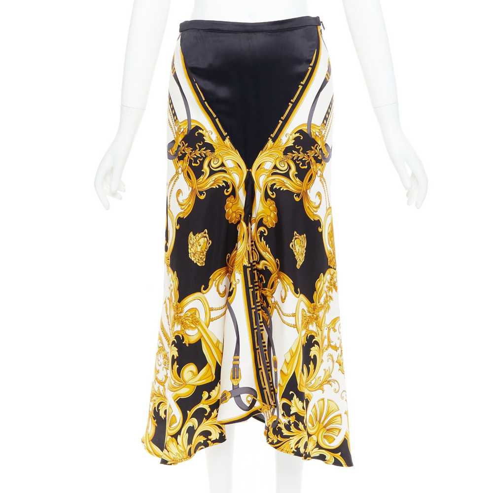 Versace VERSACE 2019 Rodeo Barocco black gold sil… - image 1