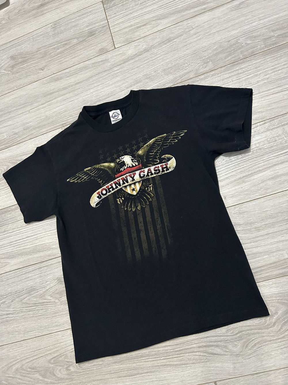 Vintage Vintage Johnny Cash Spell-Out T-shirt - image 2