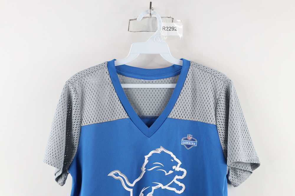 Vintage NFL Combine Detroit Lions Football Jersey… - image 2