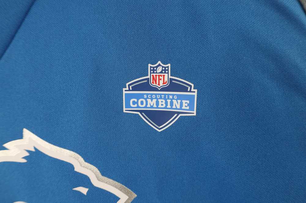 Vintage NFL Combine Detroit Lions Football Jersey… - image 5