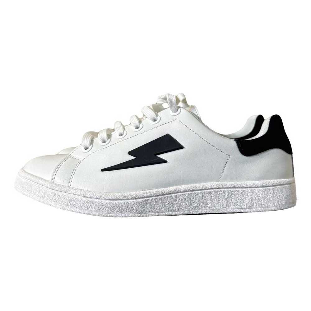 Neil Barrett Leather trainers - image 1