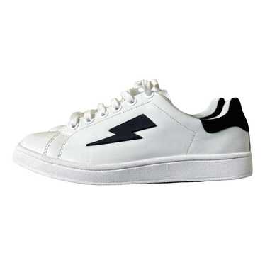 Neil Barrett Leather trainers - image 1