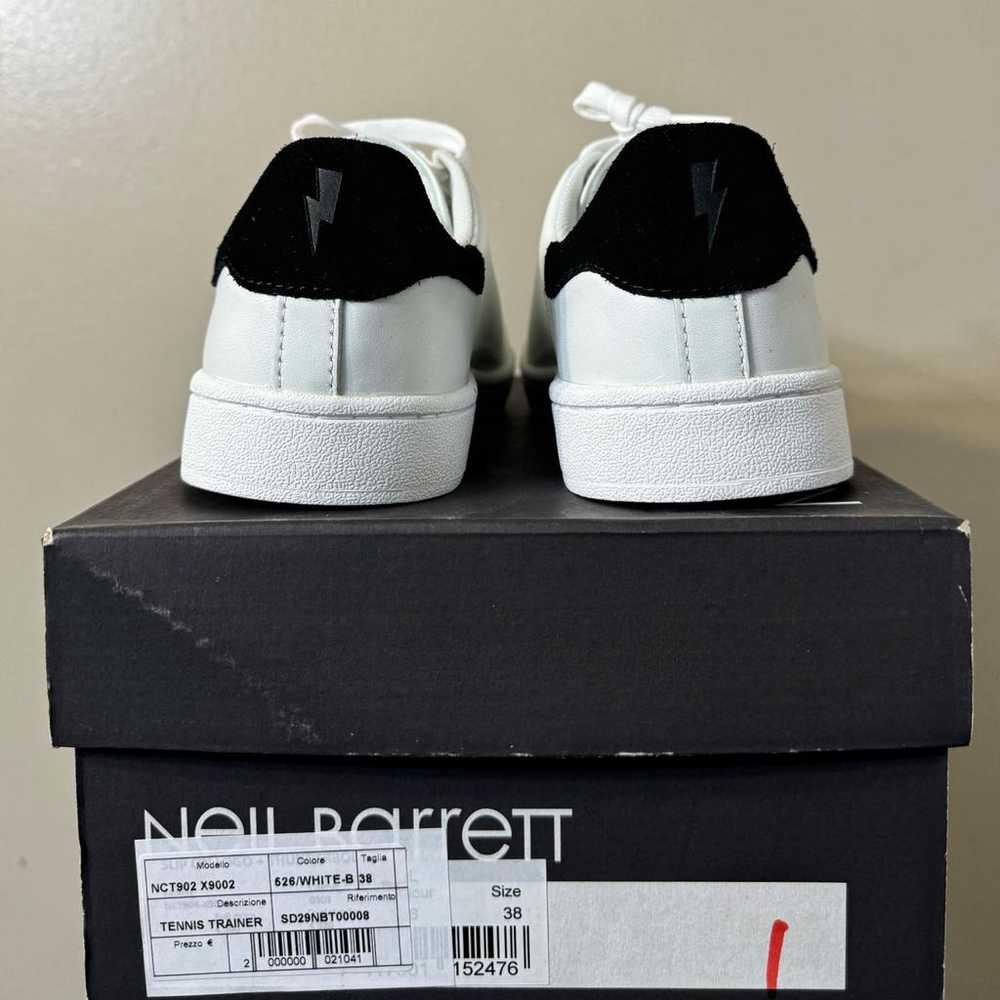 Neil Barrett Leather trainers - image 4