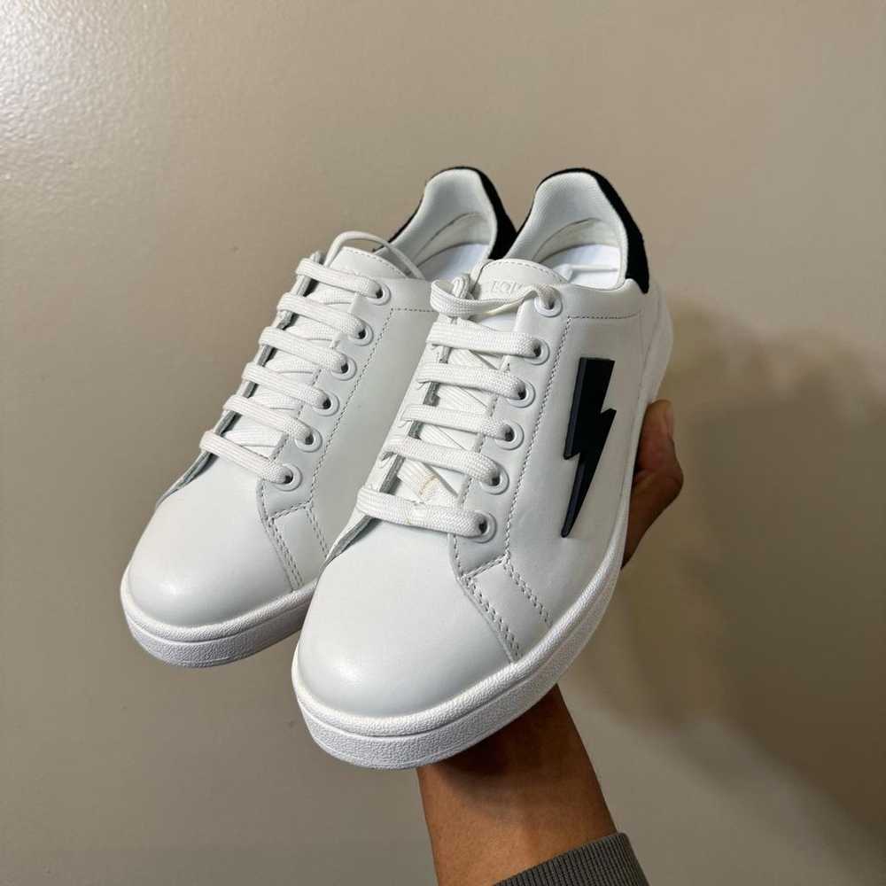 Neil Barrett Leather trainers - image 5