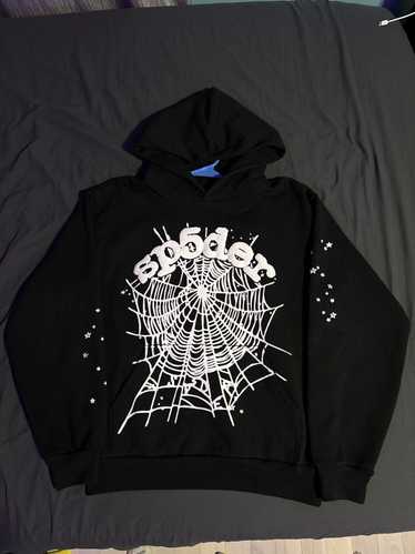 Spider Worldwide Black and White OG Web Hoodie